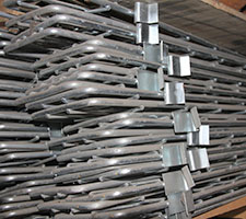 46 x 6 inch used wire dividers.