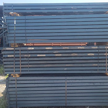 96” x 3” Used Slotted Beam - Slotted Closeout Sale