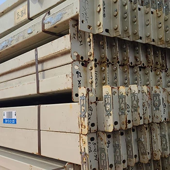 92” x 3 3/4” Used Teardrop Pallet Rack Beam- Old Style 92” x 3 3/4” Used Teardrop Pallet Rack Beam- Old Style