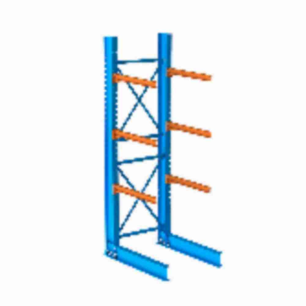 144” x 48” Single Sided Structural Cantilever Starter Bay- (3) Arm Levels