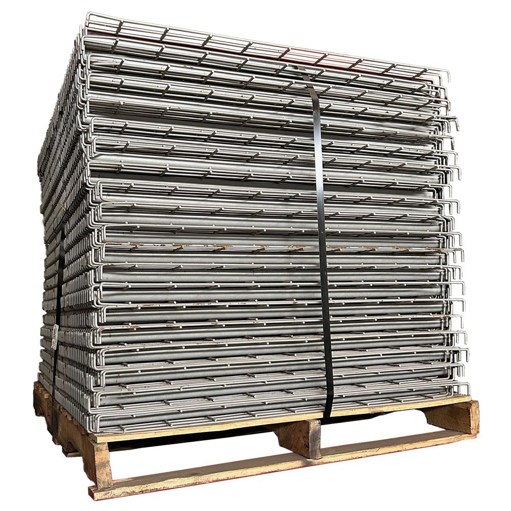 42” x 46” Used Wire Deck - Drop In - Full Step - Pallet of 40