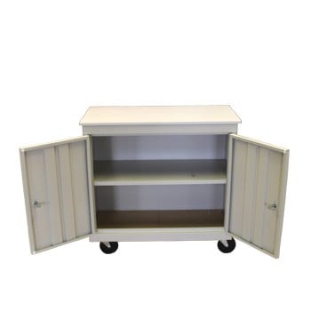 36"x18"x36" Mobile Cabinet- 1 Welded Shelf (Quick Ship)