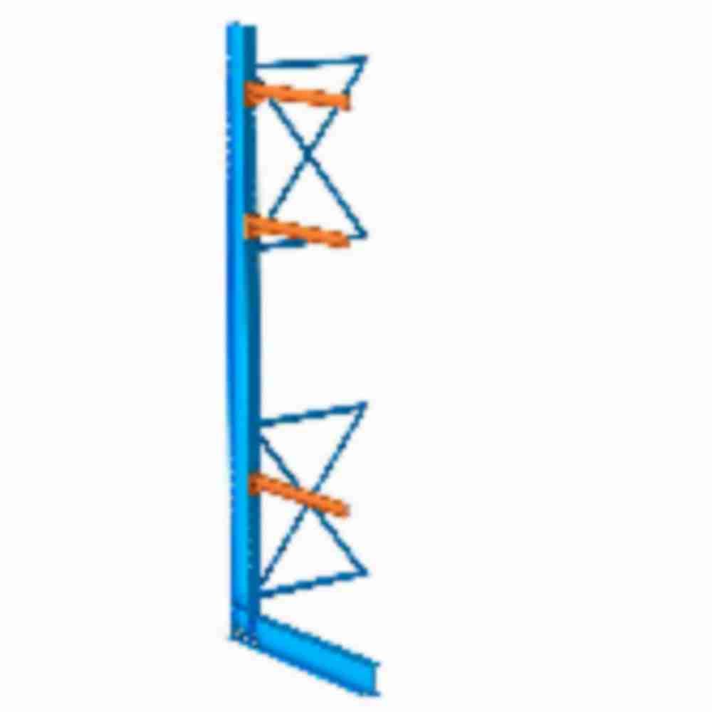 192” x 60” Single Sided Structural Cantilever Adder Bay- (3) Arm Levels