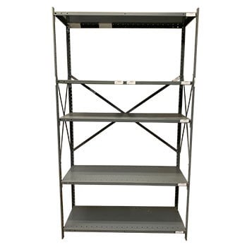 18" x 48" x 85" Used Open Shelving Starter- 5 Shelf