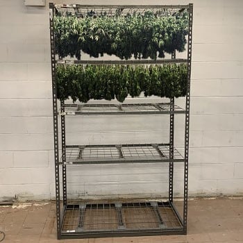 24” x 48” x 84” Cannabis Drying Rack