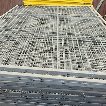 95 1/2" x 60" Used Security Cage Panel