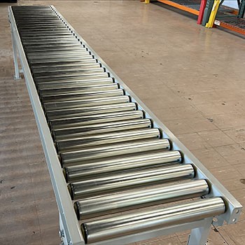 Gravity Roller Conveyor 18"W x 120"L