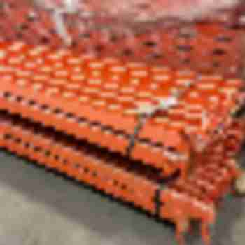 96” x 2 1/2” Teardrop Pallet Rack Beam- New Style