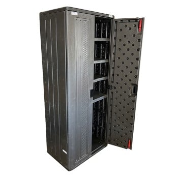 30 x 20 x 72"H Plastic Cabinet- 2 Doors