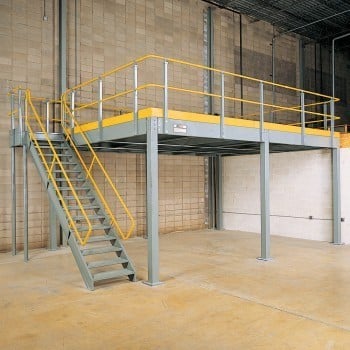 16’x32’2” - 10’ Mezzanine