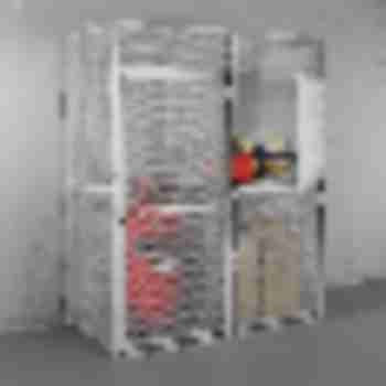 48x36x90” Modular Double-Tier Storage Locker - Starter Unit