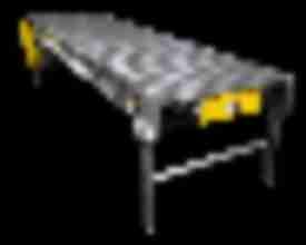 50’ Motorized Roller Conveyor: Transportation Style- 30” Between Frame