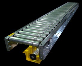 50'L Lineshaft Drive Conveyor- 18" Between Frame