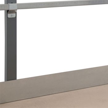 4” H Mezzanine Kick Plate- 60’ Length