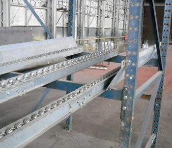 288” x 54” Used Pallet Flow System- 30 Pallet Positions 288” x 54” Used Pallet Flow System- 30 Pallet Positions