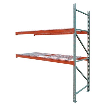 42” x 120” x 144” Pallet Rack Adder - 6 WireDecks