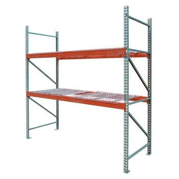 48” x 192” x 96” Pallet Rack Starter - 4 Wire Decks