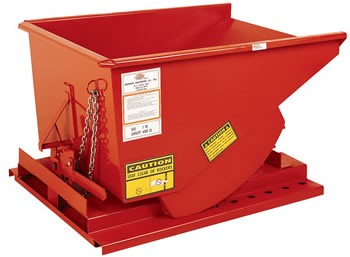 2 Yard Self Dumping Hopper, 6000 lb. Capacity