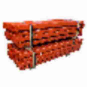 96” x 4 1/8” Teardrop Pallet Rack Beam (Quick Ship)