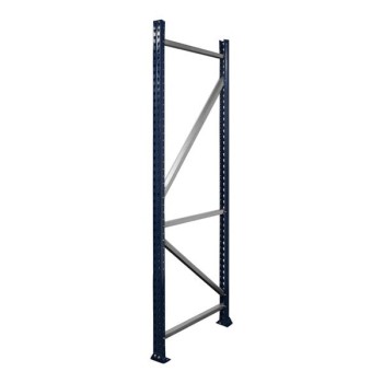 48” x 192” Teardrop Pallet Rack Upright (Quick Ship)