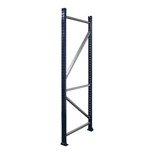 48” x 144” Teardrop Pallet Rack Upright (Quick Ship)